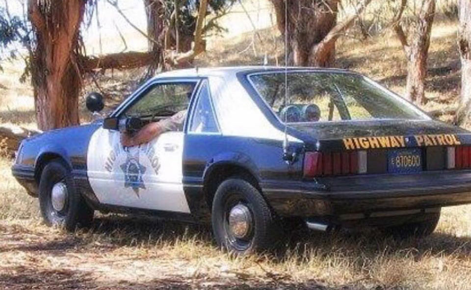 California police car