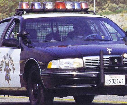 California police car image