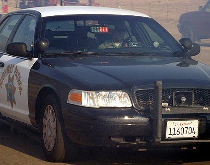 California police car image