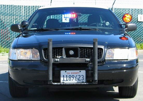 California police car image