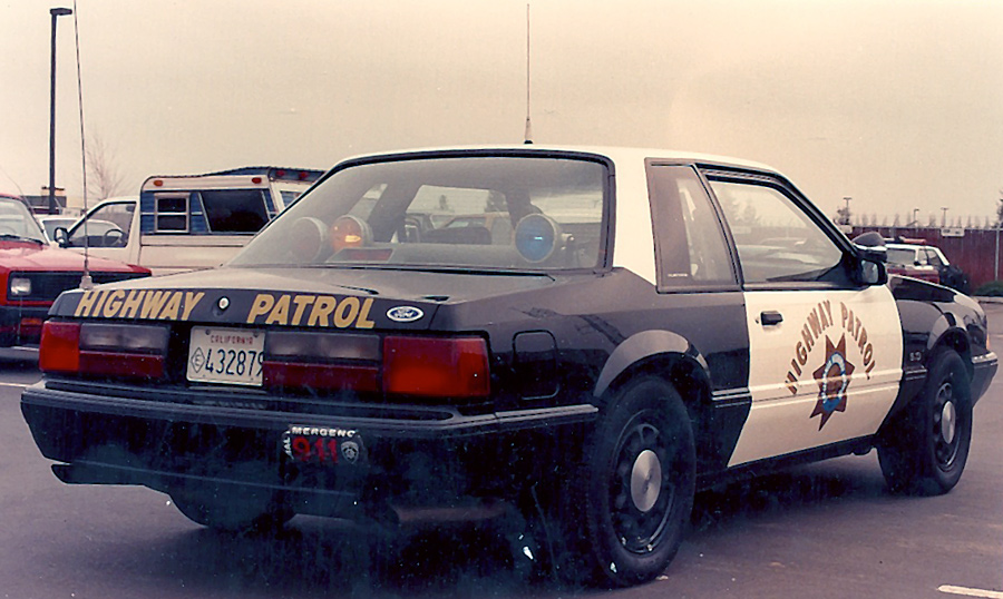 California police car image