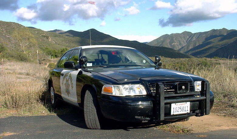 California police car image