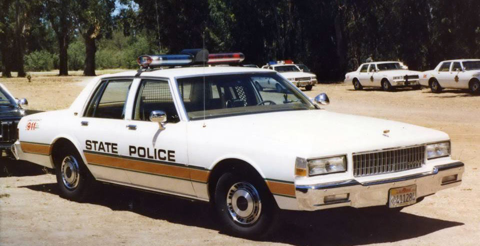 California police car image