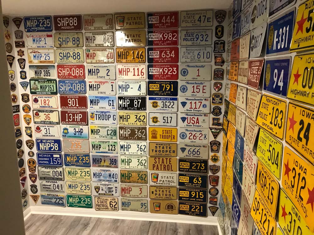 Norm's plates collection