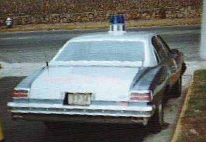 Georgia state patrol license plate