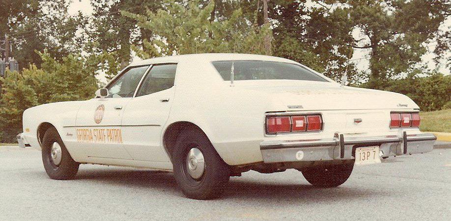 Georgia state patrol car