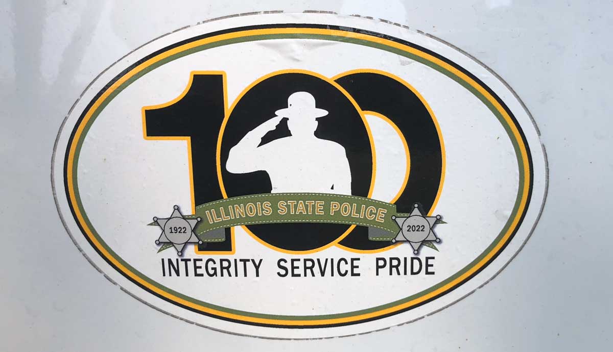 Illinois 100 aniversary decal