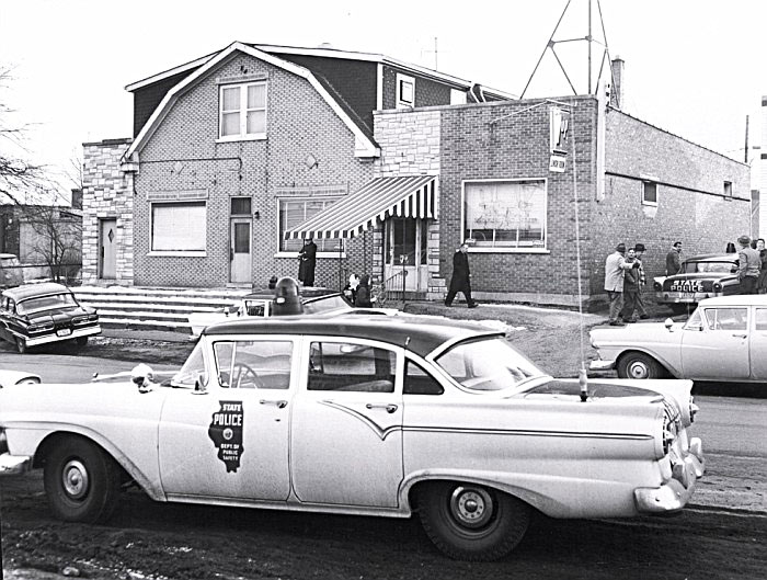 Illinois state police car