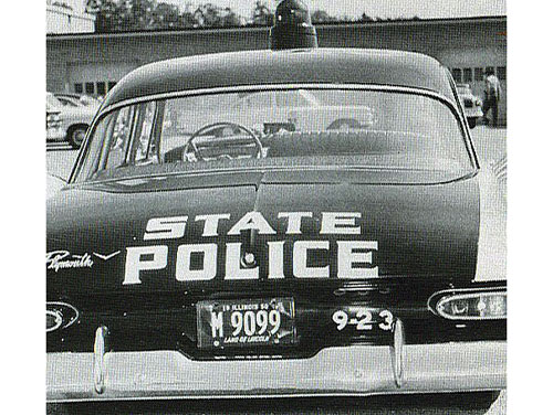 Illinois state police car