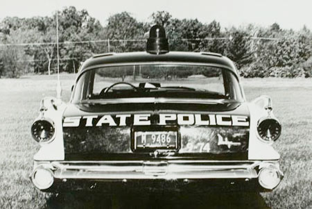 Illinois state police car