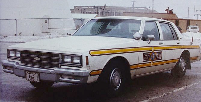 Illinois state police cars