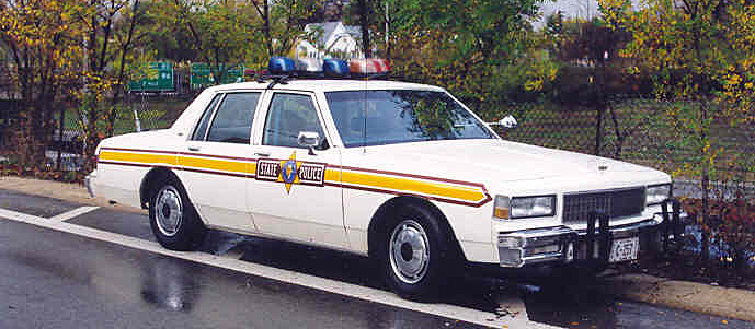 Illinois state police car