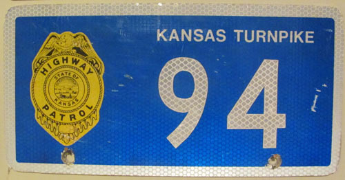 Kansas license plate image