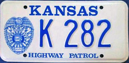 Kansas police car