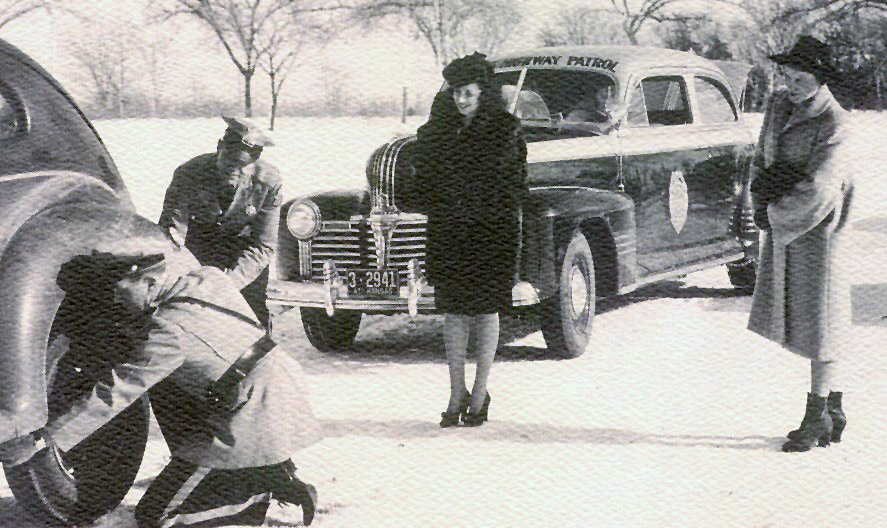 Kansas 1941 police car