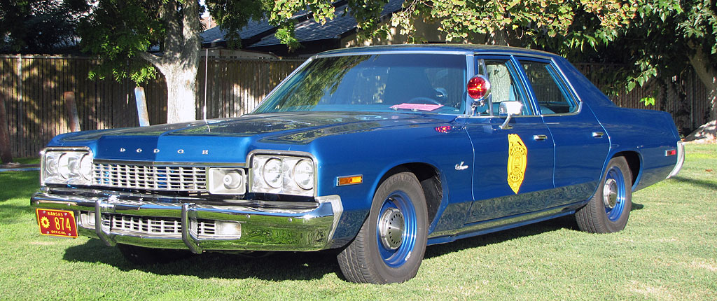 Kansas 1975 police car