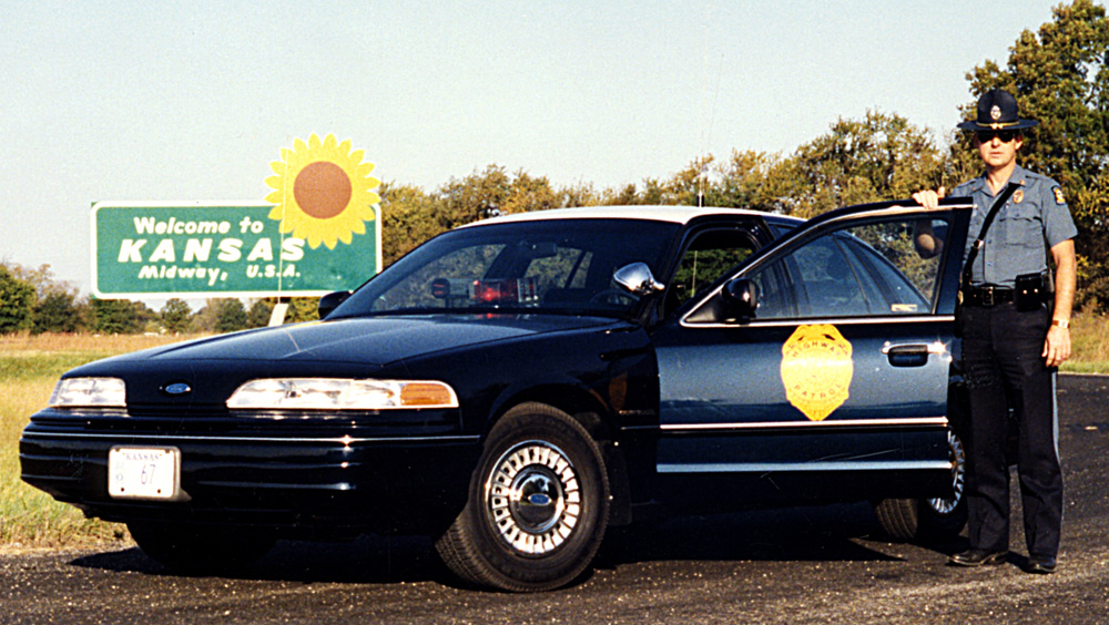 Kansas  police car