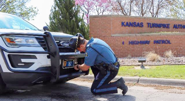 Kansas  police car