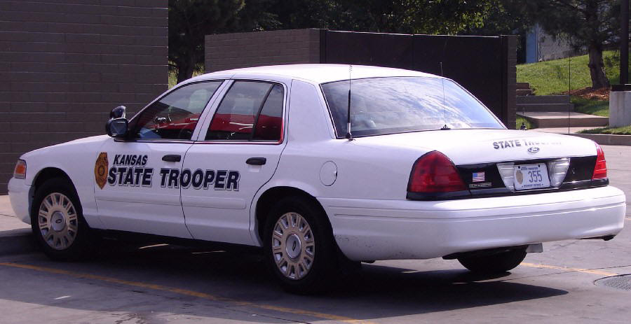 Kansas  police car