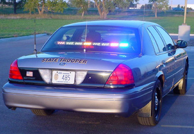 Kansas police car