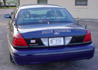 Kansas police car