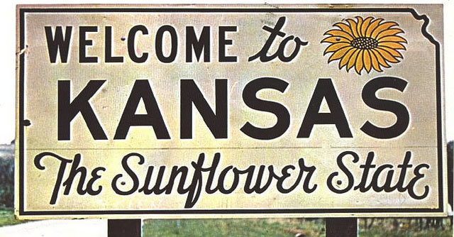 Kansas license plate image