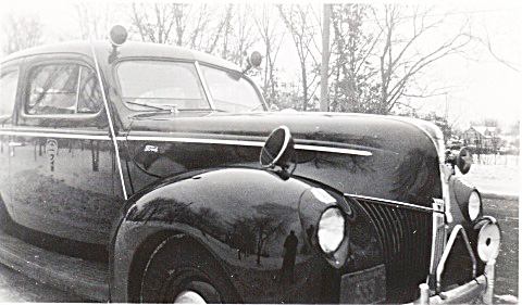 Minnesota 1940 police car