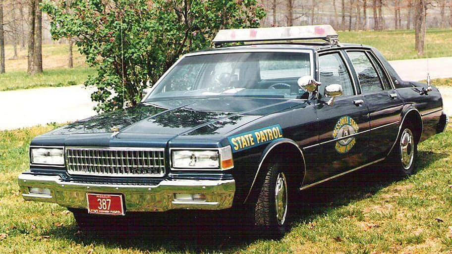 Missouri 1989 police car 