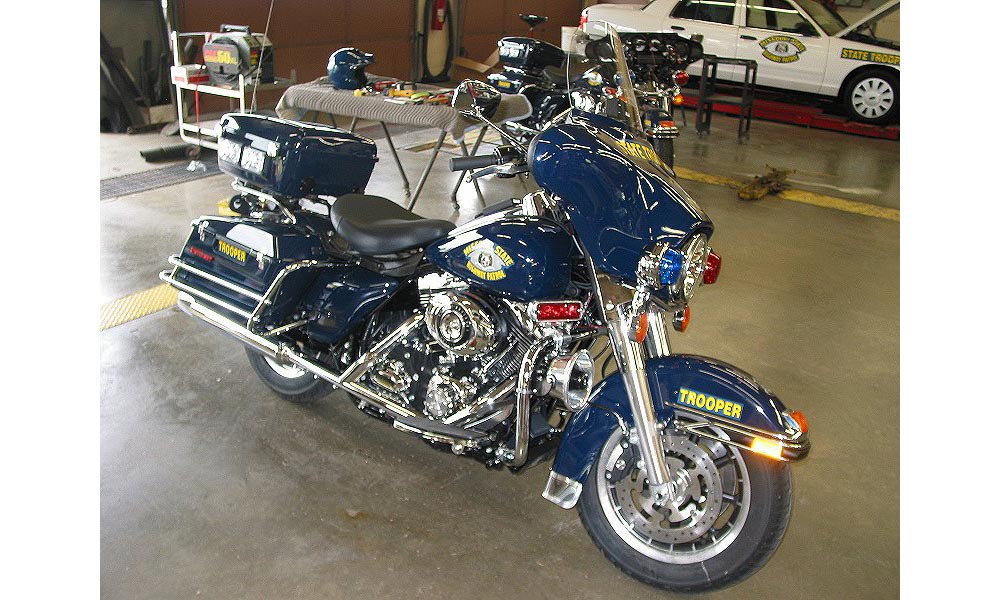 Missouri police motorcycle image