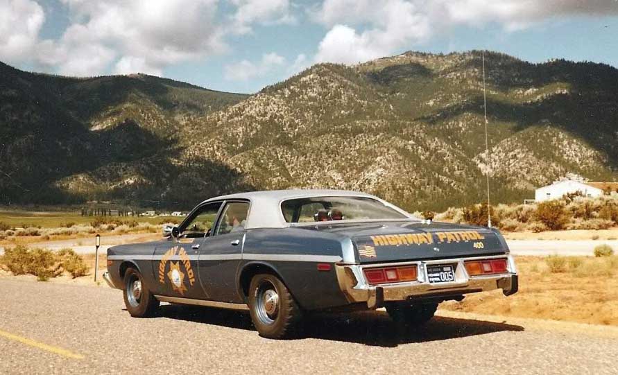 Nevada police car