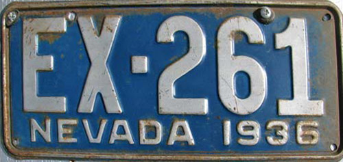 Nevada police car