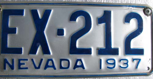 Nevada Highway Patrol Flat Novelty Car License Plate 