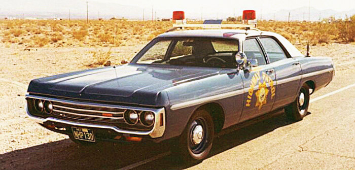 Nevada police car