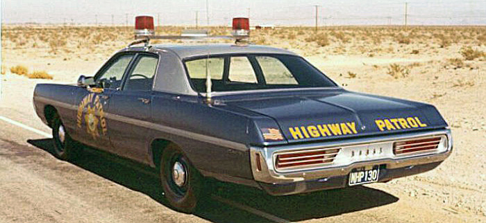 Nevada police car