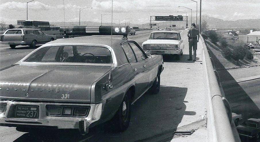 Nevada police car