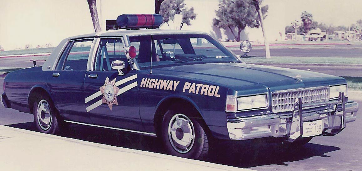 Nevada police car