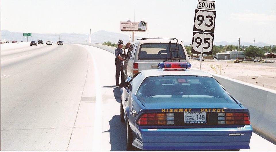 Nevada police car