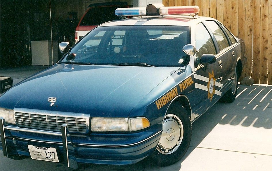 Nevada police car