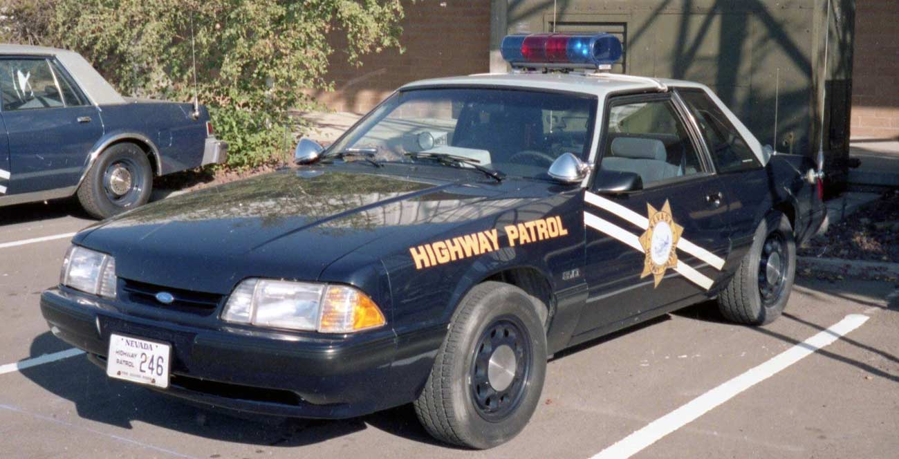 Nevada police car