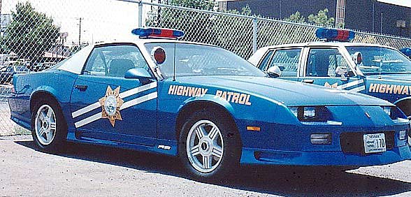 Nevada police car