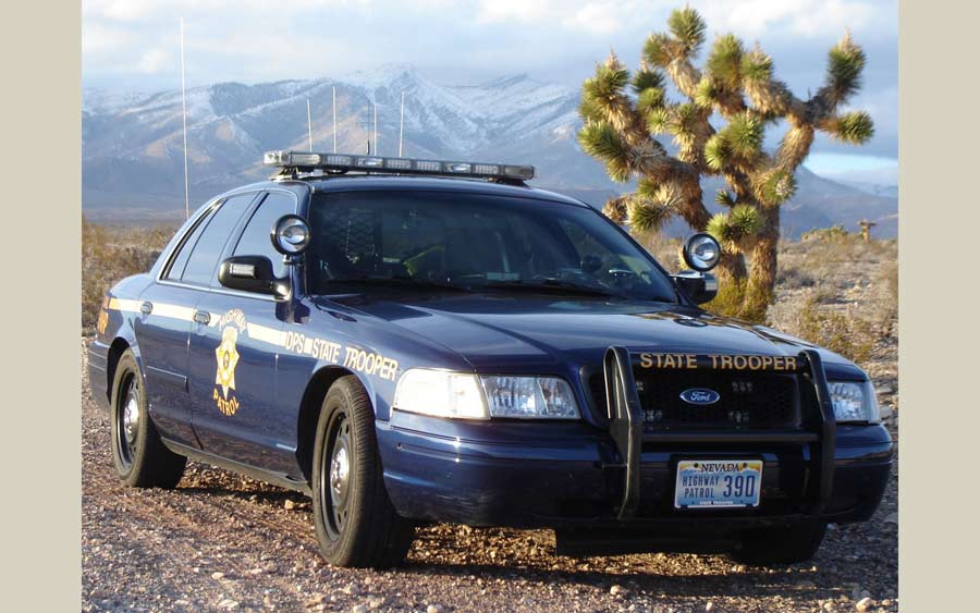 Nevada police car