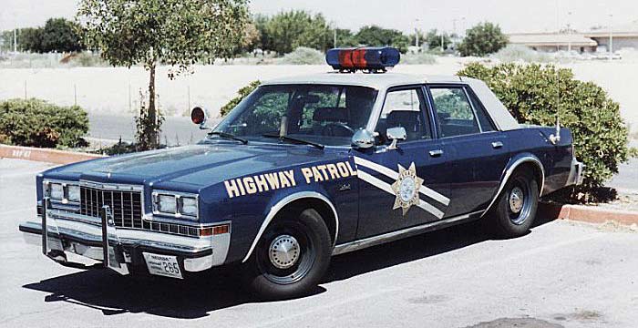 Nevada police car