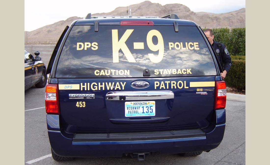 Nevada police car