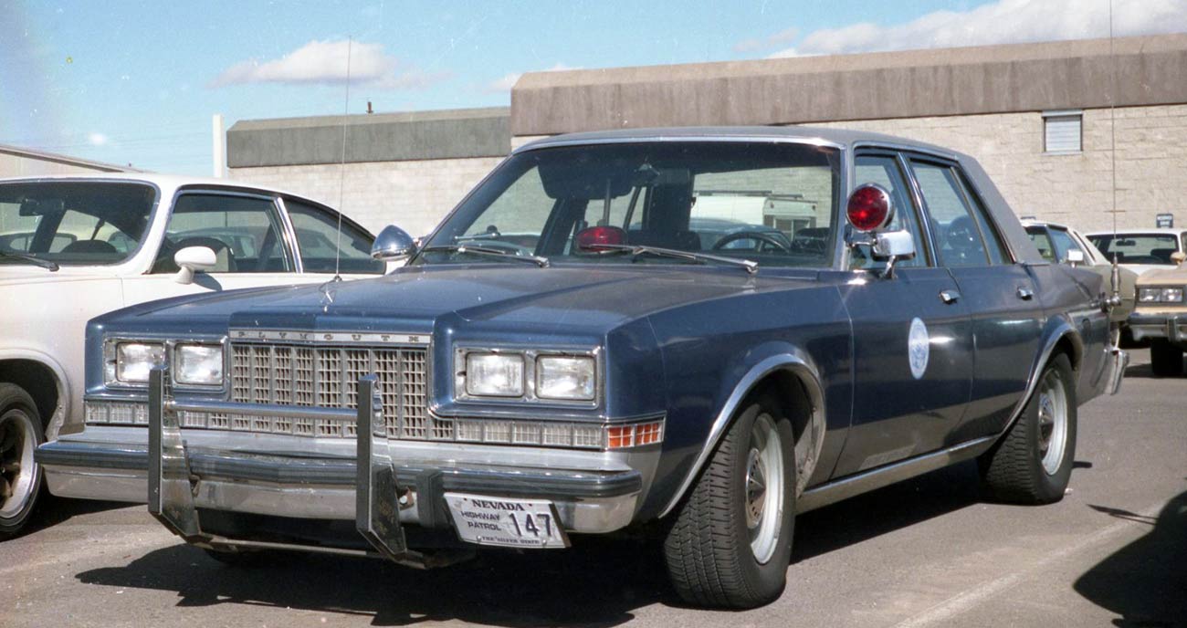 Nevada police car