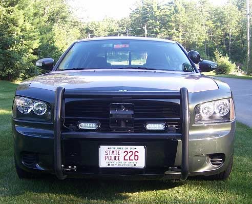 New Hampshire police car