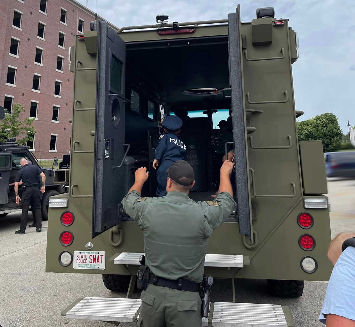 new Hampshireswat police car