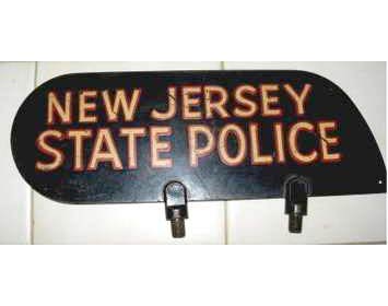 New Jersey license plate image