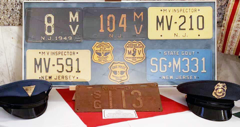 New Jersey license plate image