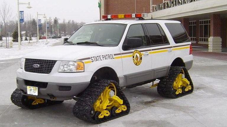 North Carolina police license plate