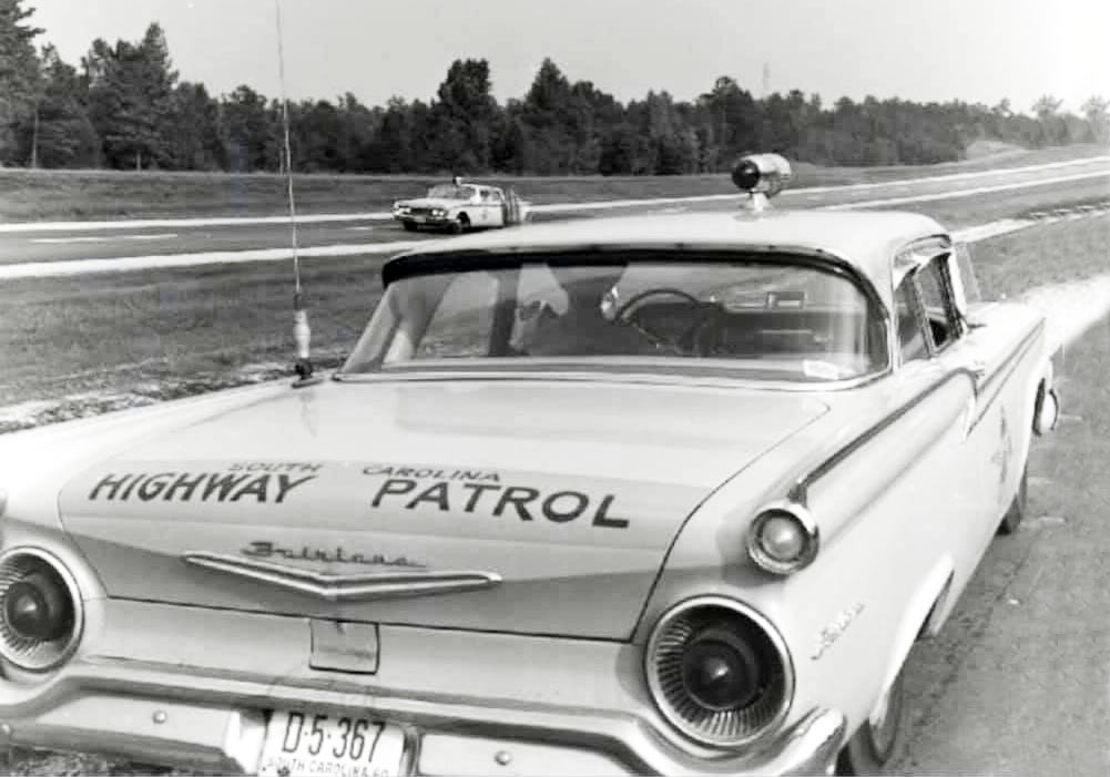 SouthCarolina  police license plate